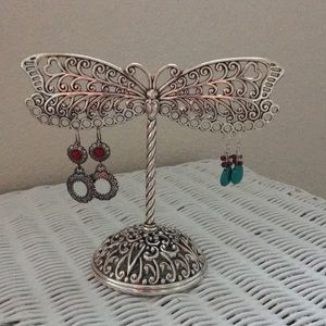 LOVELY BRIGHTON DRAGONFLY EARRING HOLDER